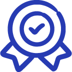 Award Icon Large Blue